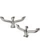 Aeroflow Flathead Stainless Steel Headers, Centre Dump All Gaske