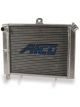 AFCO Alloy Cage Mount Radiator Push On Hose Double Pass 21