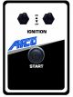 AFCO Switch Panel - 2 Start 4-1/8 X 5-7/8