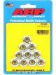 ARP Nuts Hex Serrated Flange Grade 8 Steel Cadmium 5/16 - 24
