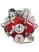 Billet Specialties Bbc Top Mount A/C Bracket V-Groove Short Pump