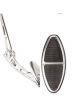 Billet Specialties Billet Gas Pedal Ovalshape Blk Universal Mount