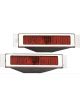 Billet Specialties Bezel Taillights Open Bezel Billet Sold In Pairs