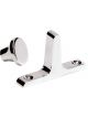 Billet Specialties Interior Mirror Heads Mounts Glue On
