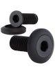 Billet Specialties Stainless Pro Bolts Black (Pr) 5/16-18 X 1