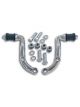 Bob Drake Hiboy Upper Front Shock Mounts Polish Stainless - Pr (60600)
