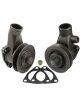 Bob Drake Flathead 35-36 Water Pump Set Plain Steel