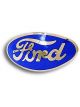 Bob Drake 32 Ford Grille Ornament Emblem Blue -Ea Suit Bullnose