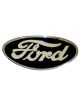 Bob Drake 32 Ford Grille Ornament Emblem Black -Ea Suit Bullnose