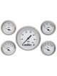 Classic Instruments White Hot 5 Gauge Set 3-3/8 Km/H Speedo Curved Gl