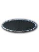 Clayton Machine Works Pedal Pad Brake 3-7/8 in Wide 1-1/2 in Tall Rubb