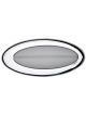 Clayton Machine Works Interior Elliptical Dome Light Chrome & Frosted L (DM402)