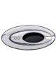 Clayton Machine Works Door Handles Elliptical Chrome Open Ellipse W/Ins (EL503)