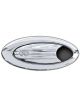 Clayton Machine Works Door Handles Elliptical Interior Ribbed Billet A