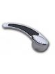 Clayton Machine Works Door Handles Chrome Drilled I- Beam Style Squar (PT102EF)