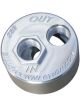 Clear View Filtration Ls Late Oil Filter Adapter Clear -10 Orb In/ Out 22 (226)