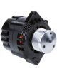 CVR Billet 200 Amp Alternator 1 Wire, 6 Groove Pulley, Black