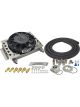 Derale Remote Engine Cooler & Fan Kit -8An, 12.75