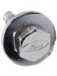 Gardener-Westcott Ford Oval Body Bolts Chrome Plated 1/4X3/4-7/16