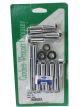 Gardener-Westcott Ford 351C Intak Manifold Bolts Hex Chrome Plated