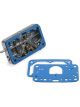 Holley Metering Block Cast Aluminum Silver Anodized,4160 R80670-2