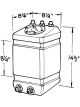 Jaz Fuel Cell Pro Modified 3 gal 8-1/4 x 8-1/4 x 14-1/2 in Tall Tw