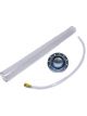 Jaz Remote Fuel Filler Kit Fender Filler Vented Twist Lock Cap Flu