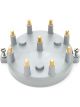 Jesel Belt Drive Distributor Cap Grey