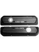 KC Alloy Valve Covers Black Non Vented Holden 253-308 (209B)