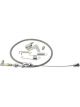 Lokar Duo Pack Throttle Cable Kit 36 Cable/Bracket/Spring S/S