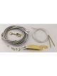 Lokar Trans Mount Brake Cables Stainless