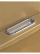 Lokar Brushed Billet Door Pull Oval (Pair)