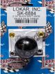 Lokar Black Shift Knob 2-1/4
