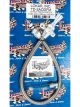 Lokar Ford Aod Flexible Gear Box Dipstick Firewall Mount