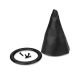 Lokar Black Shifter Boot & Ring Billet Hot Rod