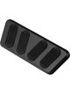 Lokar Black Billet Alloy Brake Pad W/Rubber Ins 64-68 Mustang