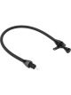 Lokar C4 Flexible Dipstick - Black Firewall Mount, Suits Pan Fi