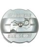 Meziere Safe Cap, 16Lb, Natural Finish Billet Locking Radiator Cap