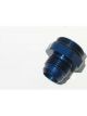 Meziere Remote Water Pump An Fiting -12 An To -16 O-Ring Blue