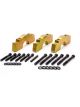 Milodon Sb Chev 350 L/J 4 Bolt Main Splayed Caps (4 Bolt Block)