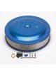 Moroso 14 X 3 Air Filter Assembly 5 1/8Neck, Blue, Rec Base