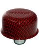 Moroso Push-In Breather Carbon Fiber Look Red/Black