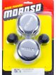 Moroso Chrome Push On Breathers Pair