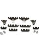 Moroso Spark Plug Lead Under Header Loom Kit Black 7-9Mm Leads