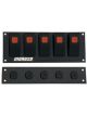 Moroso Flat Surface Mount 5 X On/Off Lighted Switches/Circuit Break