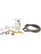 Moroso Univ Airoil Separator Breather Kit Small Billet Body, Silver