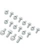 Mr Gasket Self-Locking Oil Pan Bolt Kit Zinc Plated Steel Hex Head