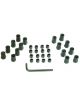 Mr Gasket Roller Rocker 7/16 Posi-Locks 16 Pack .550 Shank