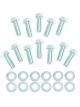 Mr Gasket Sb Chev Intake Manifold Bolts & Washer. 3/8-16 X 1
