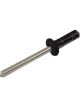Panelfast 3/16 Rivets Box 250 Black Alum Head / Steel Shank